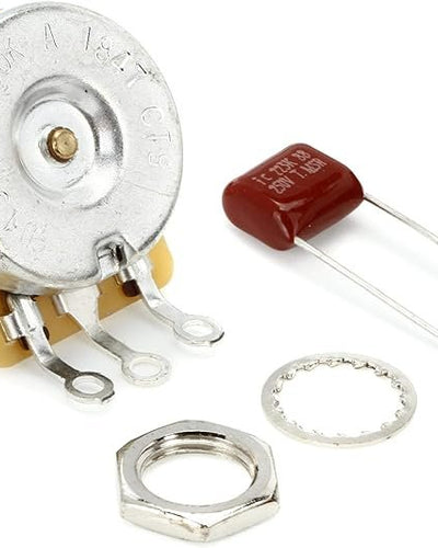Fender 250k Split Shaft Pot No Load w/.022 Capacitor