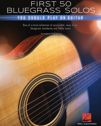 First 50 Bluegrass Solos You Should Play on Guitar