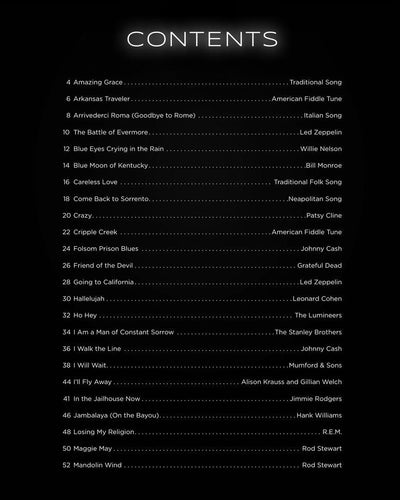 First 50 Songs You Should Play Mandolin