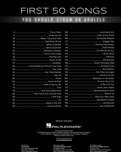 First 50 Songs You Should Strum on Ukulele