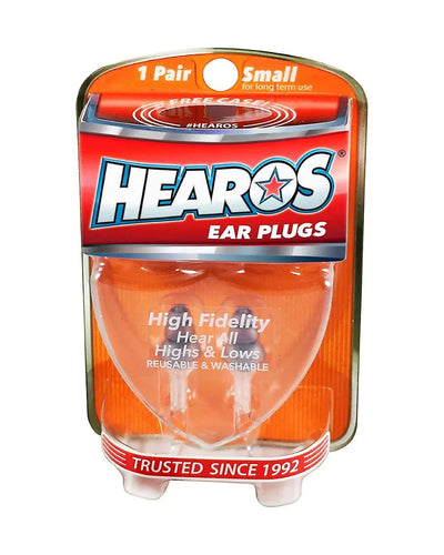 Hearos High-Fidelity Earplugs Small 1 Pair