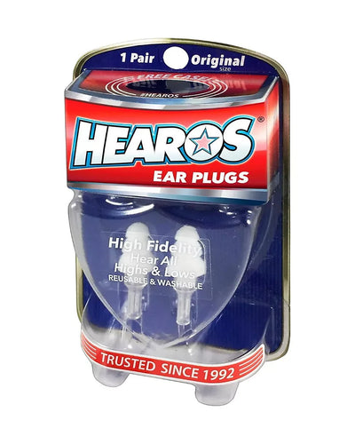Hearos Hi-Fi Earplugs 1 Pair with Case
