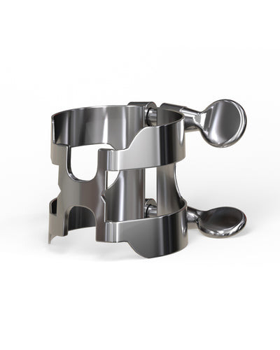 D'Addario H-Ligature & Cap, Bb Clarinet, Silver