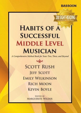 Habits of a Successful Middle Level Musician Bassoon