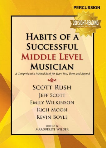 Habits of a Successful Middle Level Musician Percussion