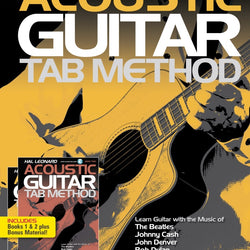 Hal Leonard Acoustic Guitar Tab Method Combo Bk.1-2