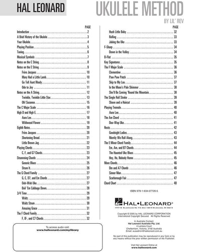 Hal Leonard Ukulele Method Bk.1 w/Audio