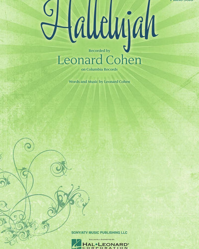 Hallelujah Piano Solo - Leonard Cohen