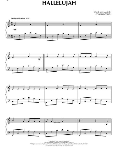 Hallelujah Piano Solo - Leonard Cohen