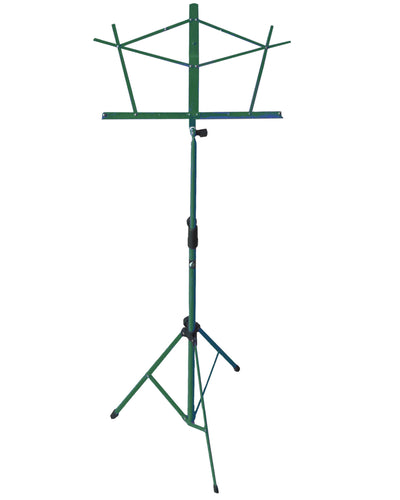 Hamilton Deluxe Folding Music Stand with Bag - Green