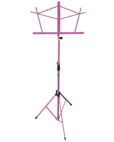 Hamilton Deluxe Folding Music Stand with Bag - Pink