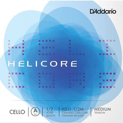 Helicore Cello 1/2 Scale A String Med