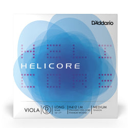 Helicore Viola 16"-17" Scale D String Med Tension