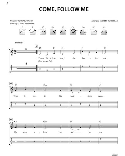 Hymn Alongs Vol.1 Guitar - Brent Jorgensen