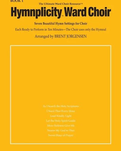 Hymnplicity Ward Choir Bk.1