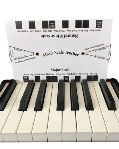 Music Scales Teacher All-In-One Flashcard