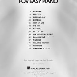 Imagine Dragons for Easy Piano