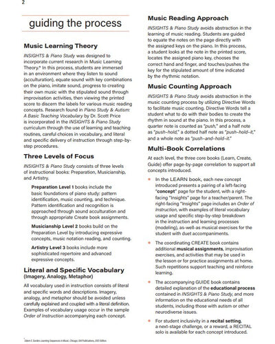 Insights & Piano Study - Guide 1A