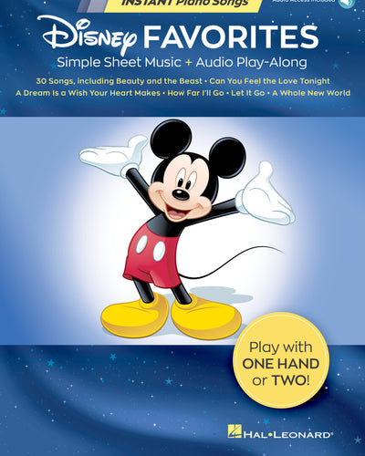 Instant Piano Disney Favorites Easy Piano