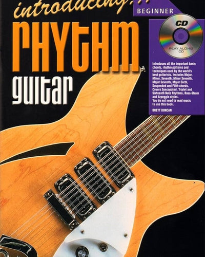 Introducing Beginner Rhythm Guitar with CD by Brett Duncan