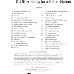 Irving Berlin's God Bless America & Other Songs for a Better Nation