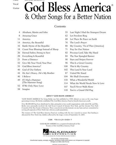 Irving Berlin's God Bless America & Other Songs for a Better Nation