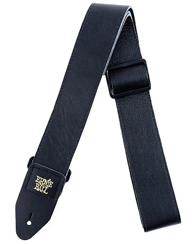 Ernie Ball Tri-Glide Italian Leather 2" Strap Black