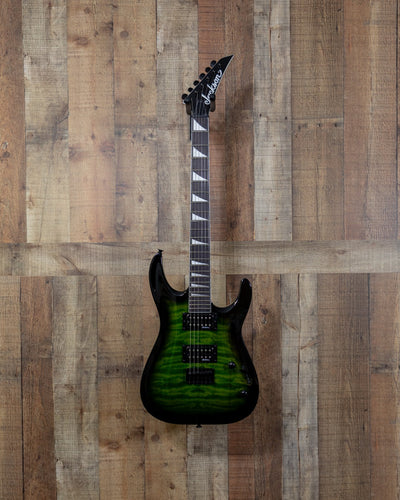 Jackson Dinky Arch Top JS32Q DKA HT Transparent Green Burst