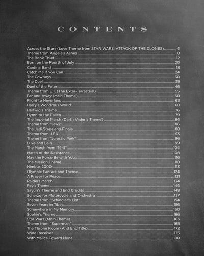 John Williams Piano Anthology