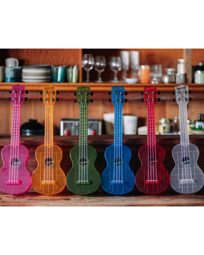 Waterman Sea Glass Collection Soprano Uke with Tote Bag