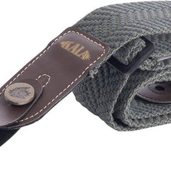 Kala Handmade in Brazil Ukulele Strap - Herringbone Olive