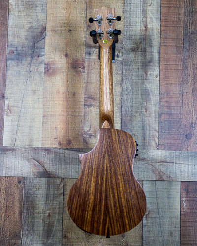 Kala Teak Tri-Top Tenor Uke w/Cutaway & EQ