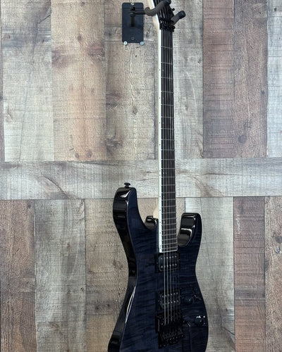 LTD M-200FM, See Thru Black, Floyd Rose