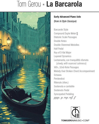 La Barcarola - Tom Gerou
