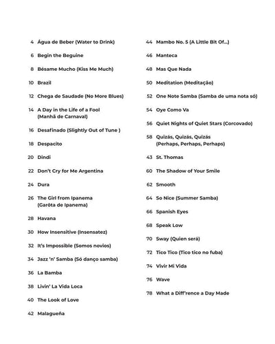 Latin - Super Easy Songbook