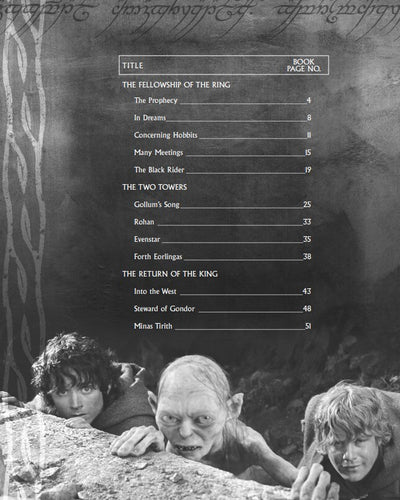 Lord Of The Rings Trilogy w/Audio Violin