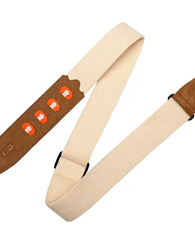 Levy's 2" Cotton Series In Natural With Pick Holders