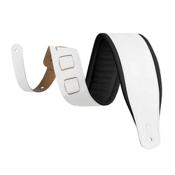 Levy's 3" Top Grain Leather Panda Guitar Strap