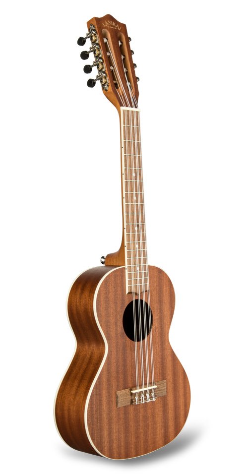 Lanikai Mahogany Tenor Uke 8-String with Gig Bag