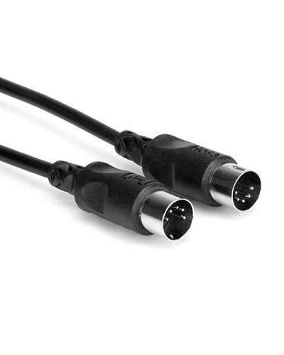 Hosa Cable MIDI 20' Black