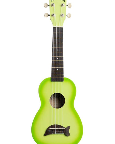 Makala Dolphin Green Apple Burst Soprano Uke