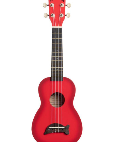 Makala Dolphin Red Burst Soprano Uke