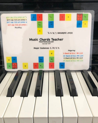 Music Chords Teacher All-In-One Flashcard
