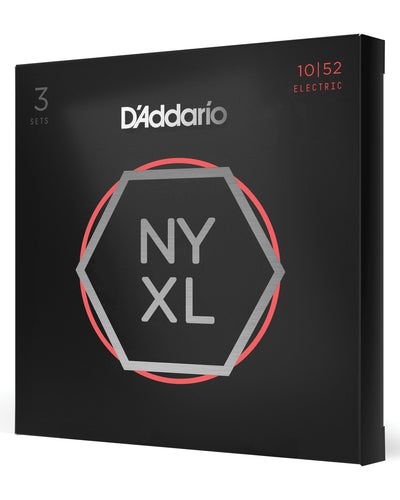 D'Addario NYXL1052-3P Nickel Wound Electric Guitar Strings Light Top / Heavy Bo...