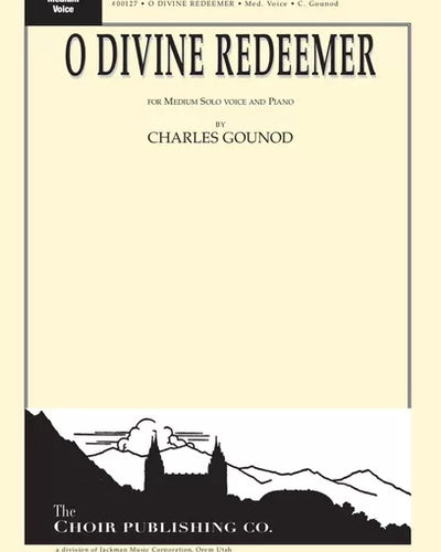 O Divine Redeemer Medium Voice