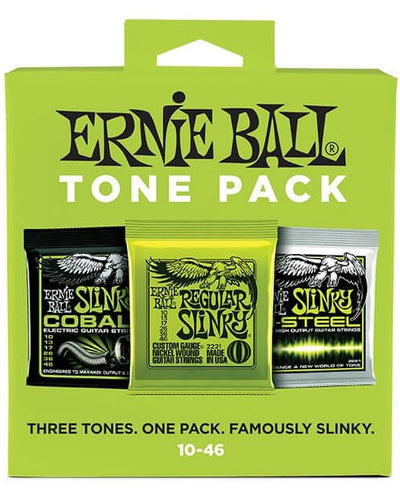 Ernie Ball Tone Pack 10-46 M-Steel Cobalt Regular Slinky