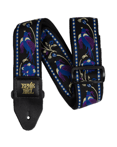 Ernie Ball Classic Jacquard Strap Purple Pleasant Pheasant