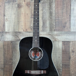 Eastman PCH2-DBK Black Dreadnought w/Gigbag