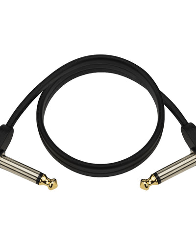 D'Addario 2 Foot Flat Patch Cable Single