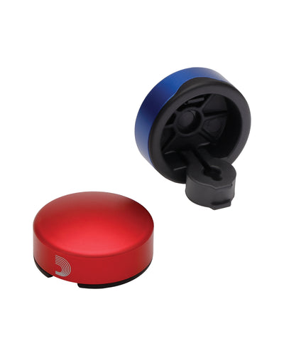 D'Addario XPND Footswitch Topper Blue/Red 2-Pack